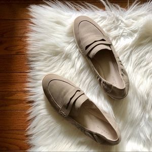 Caslon Rylee Penny Loafer Slip On Leather Shoe